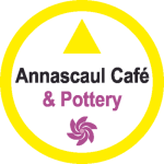 Coffee shop in annascaul- Aido's Annascail cafe and Pottery Logo